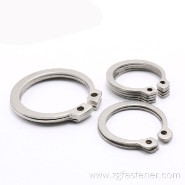 DIN471 Stainless steel Retaining rings for shafts (external) Circlip